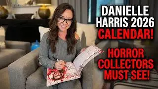 Календарь Danielle Harris 2026 Bloody Limited Edition | Обязательно к просмотру для коллекционеро...