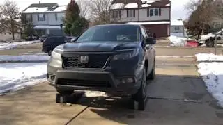 2019 Honda Passport oem running boards installed.