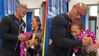 Dwayne Johnson Brings His Mom to TEARS With Birthday Serenade