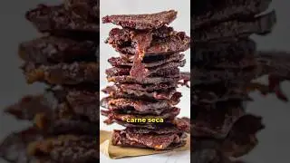 As&iacute; se hace la Carne seca. Deja en comentarios si la probar&iacute;as 🍖 #curiosidades #carneseca
