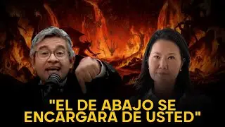 &lsquo;El de abajo se encargar&aacute;&rsquo;: Domingo P&eacute;rez RESPONDE a las AMENAZAS de Keiko: la acusa de mentirosa