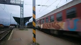 ZSSK 362.013 R 1505 &Scaron;ari&scaron;an + idiot na koľajach