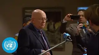 Russia on Ukraine - Security Council Media Stakeout (17 March 2022)