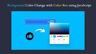 Javascript Magic 8 - Creating Dynamic Background Color Changer with HTML and JavaScript