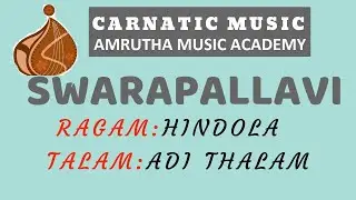 Hindola - swarapallavi - Aditalam