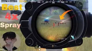 captain gaming | best 4x spray | Pubg mobile | montage | 😯😯😯