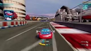 Cars 2 The Video Game | Daredevil Lightning - Runway Tour |