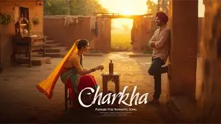 CHARKHA 🌾 Punjabi Folk Romantic Song 2025 | Village Love | Badhra's Studio | New Punjabi Acoustic