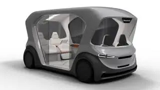 CES 2019 часть 4 | Общественный электромобиль от компании Bosch