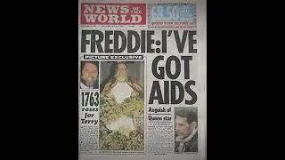 November 23rd 1991, Freddie Mercury announces that he is HIV-positive #shorts