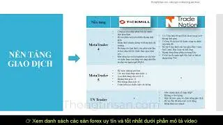 Forex | SO S&Aacute;NH S&Agrave;N TICKMILL V&Agrave; S&Agrave;N TRADE NATION