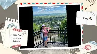 Hiking at Dundas Peak, Hamilton Ontario