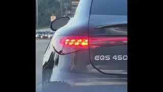 Black Mercedes-Benz EQS 450 Sedan! German Luxury Sedan! #mercedeseqssedan! #germanluxury!