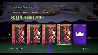OPENING MY MID OR PRIME ICON PACK FIFA 22