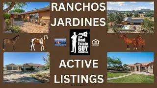 List of active homes for Sale in Ranchos Jardines, Queen Creek, AZ. Horse Property on irrigated lots