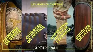Ceinture, Cuirasse, Chaussures & Bouclier du CHR&Eacute;TIEN | AP&Ocirc;TRE PAUL 
