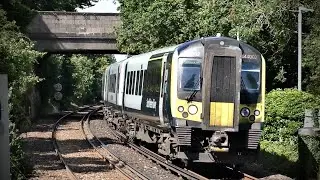 Trains at Ashurst New Forest (SWML) 18/07/24