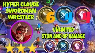 HYPER CLAUDE 3 STAR SWORDMAN WRESTLER. (OP DAMAGE AND STUN)
