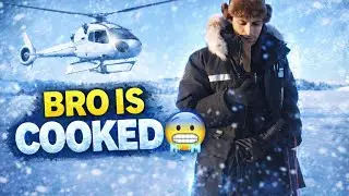 AGENT00 GOT DROPPED OFF IN THE ARCTIC&hellip; HOW IS HE SURVIVING THIS?! 😭❄️ (REACTION)