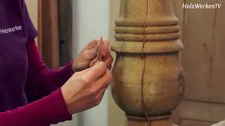 Reparieren Sie M&ouml;bel-Risse im Nu