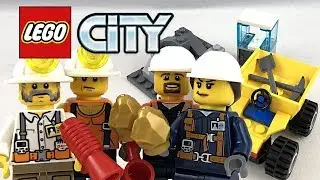 LEGO City Mining Team review! 2018 set 60184!