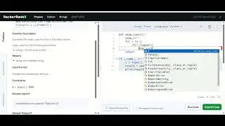 Swap Case – HackerRank Python Solution | Easy & Fast Explanation | Beginner-Friendly Explanation