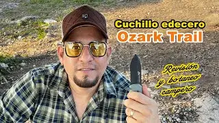 Cuchillo Ozark Trail - revisi&oacute;n & test #walmart #edc #bushcraft #supervivencia #camping #outdoor