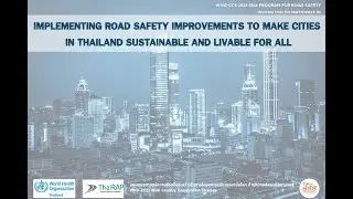 Implementing RS Improvements to make cities in Thailand Sustainable and Livable for all (ENG)