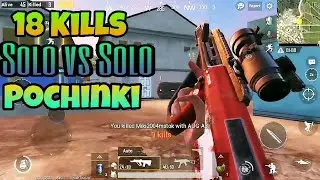 18 Kills Solo vs Solo - PUBG Mobile FPP Mode Highlights