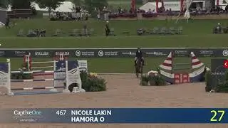 Nicole Lakin & Hamora O - Great Lakes Equestrian Festival V - $1 000 MEDIUM AMATEUR  / JUNIOR JUMPER