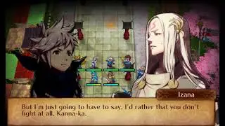 Fire Emblem Fates - Kana & Izana conversation - Hoshidan Festival of Bonds DLC