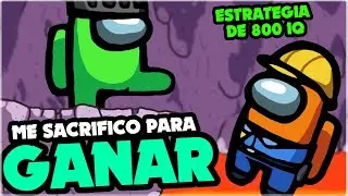 SACRIFICIO DE 800 IQ PARA SALVAR LA PARTIDA | KManuS88 | Among Us