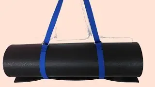 DIY.Tragegurt für Yogamatte in 5 Minute selber machen. Anleitug