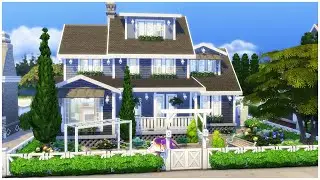 Big Cozy Family Home || The Sims 4 Stop Motion || NoCC