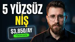 YouTube Kanalın Kapanmaz ! 2026 için En İyi 5 Yüzsüz YouTube Nişi | (Kanıtlar Gerçek )