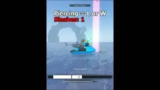 Is Piercing Enchant EVEN GOOD? | #fisch #shorts