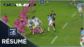 PRO D2 - R&eacute;sum&eacute; RC Narbonnais-Aviron Bayonnais: 9-35 - J09 - Saison 2021/2022