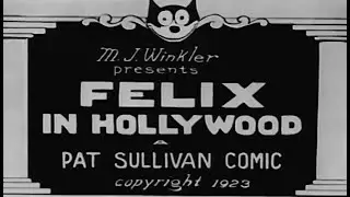 Felix in Hollywood 1923