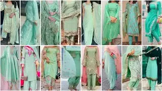 Beautiful And Stylish Mint Green Colour Punjabi Suit Design Ideas for Girls 2025