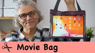 Movie Bag nähen / kostenloses Schnittmuster