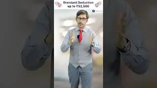 What is Standard Deduction in New Tax Regime 2023-24❓     #Budget2023 #Taxregime