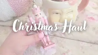 Pink Christmas Haul 2023