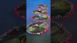 The magical water lilies of the Mekong River #Lotus #interesting #shorts