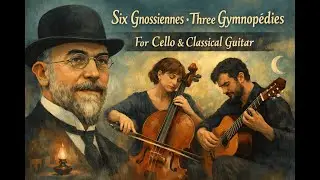 Six Gnossiennes. Three Gymnop&eacute;dies. For Cello and Classical Guitar.