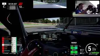 ACC Monza Open Lobby Porsche 992 GT3 R (284 km/h🤯 cutting the Schikane)