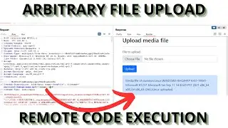 ARBITRARY FILE UPLOAD TO REMOTE CODE EXECUTION WITH BURPSUITE