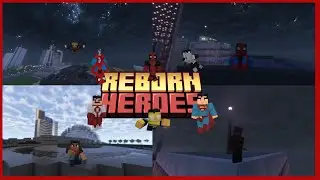 Minecraft:Palladium Reborn heroes showcase