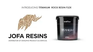 Jofa Resins AtriaFloor Titanium Rock Resin UK Supplier