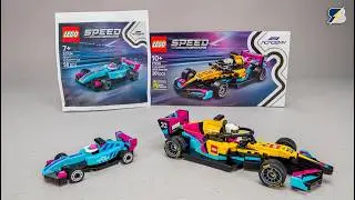 LEGO 77258 F1 Academy LEGO Race Car + 30734 Polybag Detailed Building Review