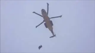 Canadian CH-149 Cormorant rescue mission